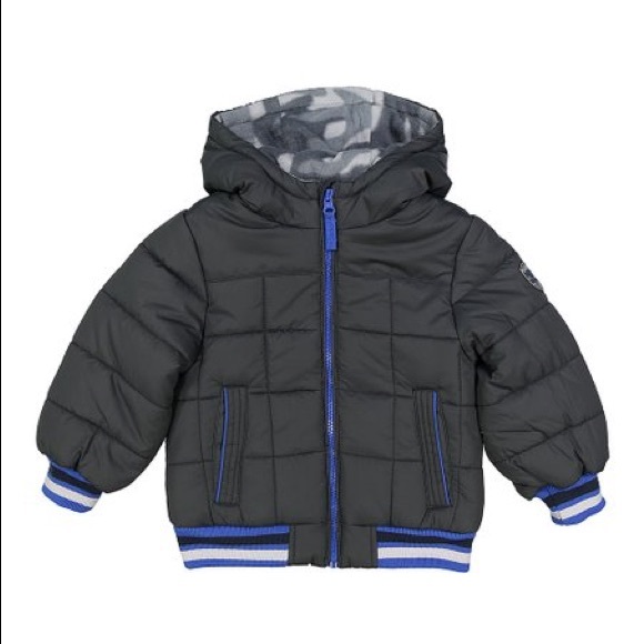 Osh Kosh B/'gosh Boys Red /& Gray Snowsuit Size 4 5//6 7